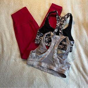 Lululemon Bra and Leggings Set